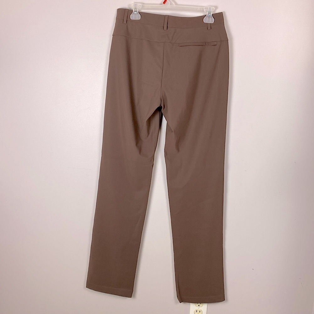 Tom Brady Golf Structured Techtrack Pants in French Roast size 30 - Picture 4 of 13